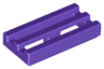 Tile, Modified 1 x 2 Grille with Bottom Groove