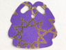Mini Doll, Skirt Cloth Friends with Gold Stars Pattern