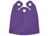 Mini Doll, Cape Cloth, Straight Sides and Slightly Curved Bottom with 3 Top Holes