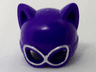 Minifigure, Headgear Mask Catwoman with Silver Goggles Pattern