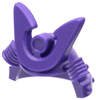 Minifigure, Headgear Helmet Ninja (Samurai) Kabuto with Large Curved Crest and Rivets
