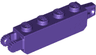 Hinge Brick 1 x 4 Locking with 1 Finger Vertical End and 2 Fingers Vertical End