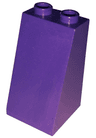 Slope 75 2 x 2 x 3 - Hollow Studs
