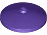Dish 4 x 4 Inverted (Radar) with Solid Stud