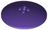 Dish 8 x 8 Inverted (Radar) - Solid Studs