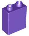 Duplo, Brick 1 x 2 x 2