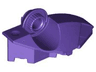 Large Figure Foot with Rotation Joint Ball Half Vertical