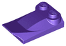 Slope, Curved 3 x 2 x 2/3 with 2 Studs, Wing End