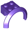 Vehicle, Mudguard 4 x 2 1/2 x 1 2/3 with Arch Round