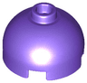 Brick, Round 2 x 2 Dome Top