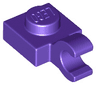 Plate, Modified 1 x 1 with Open O Clip (Horizontal Grip)