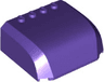 Windscreen 5 x 6 x 2 Curved Top Canopy with 4 Studs