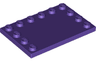 Tile, Modified 4 x 6 with Studs on Edges