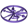 Minifigure, Utensil Tool Wheel, 6 on Sprue