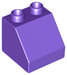 Duplo, Brick 2 x 2 x 1 1/2 Slope 45