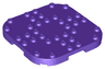Plate, Modified 8 x 8 with Rounded Corners and 4 Feet