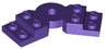 Plate, Modified 2 x 6 x 2/3 Bent