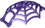 Minifigure, Weapon Spider Web, Large Hemisphere Shape with Bar Handle and Clips