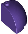 Brick, Round Corner 3 x 3 x 2 Dome Top