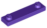 Plate, Modified 1 x 4 with 2 Studs without Groove