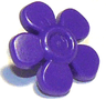 Friends Accessories Hair Decoration, Flower with Smooth Petals and Small Pin