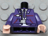 Torso Harry Potter Bus Driver Jacket and Dark Purple Tie Pattern / Dark Purple Arms / Light Nougat Hands