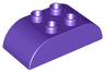 Duplo, Brick 2 x 4 Slope Curved Double