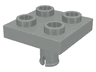 Plate, Modified 2 x 2 with Pin on Bottom