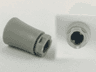 Plant, Tree Palm Trunk - Short Connector, Axle Hole with 2 Inside Prongs