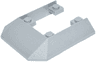 Wedge 6 x 6 Cutout (Train Roof)