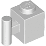 Brick, Modified 1 x 1 with Bar Handle