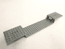 Train Base 6 x 34 Split-Level with Bottom Tubes and 3 Holes at Each End