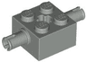 Brick, Modified 2 x 2 with Pins and Axle Hole