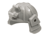 Minifigure, Headgear Helmet Ninja / Samurai with Clip and Short Visor