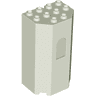 Panel 3 x 4 x 6 Turret Wall with Window