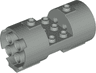 Cylinder 3 x 6 x 2 2/3 Horizontal - Round Connections Between Interior Studs