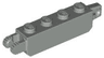Hinge Brick 1 x 4 Locking with 1 Finger Vertical End and 2 Fingers Vertical End
