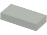 Tile 1 x 2 without Groove