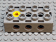 Duplo, Toolo Brick 2 x 4 with Holes on Sides and Top and 1 Screw in Top