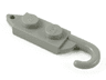 Hook Plate, Modified 1 x 2 with Crane Hook Left