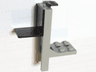 Vehicle, Forklift 2 x 2 Plate with Black Fork