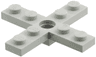 Propeller 4 Blade 5 Diameter 5 x 5 with Center Hole for Rotor Holder