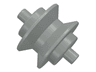 Wheel Center Small with Stub Axles (Pulley Wheel)
