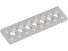 Technic, Plate 2 x 8 with 7 Holes