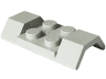 Vehicle, Mudguard 2 x 4 with Arch Smooth