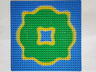 Baseplate 32 x 32 with Island and Center Lagoon Pattern