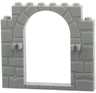 Door, Frame 1 x 8 x 6 Arched with Clips and Stone Profile