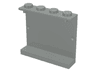 Panel 1 x 4 x 3 - Solid Studs