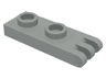 Hinge Plate 1 x 2 with 3 Fingers on End - Hollow Studs