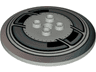 Dish 6 x 6 Inverted (Radar) - Hollow Studs with SW AT-AT/AT-TE Pattern